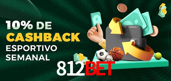10% de bônus de cashback na 812Bet